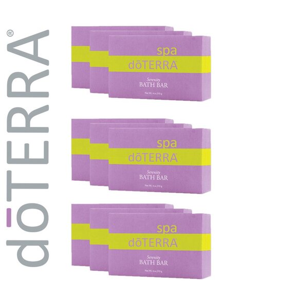 doTERRA Serenity Bath Bars - 9 pcs - Picture 1 of 2